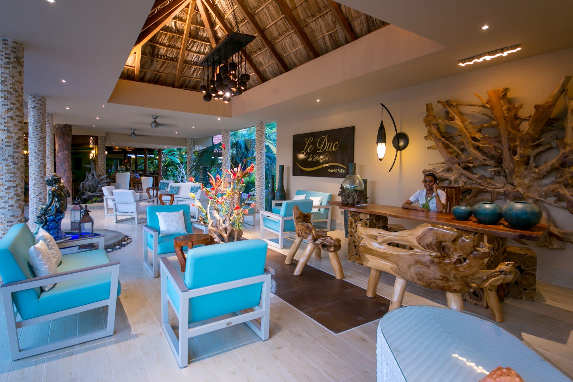 Le Duc de Praslin & Villas: Praslin Le Duc de Praslin and Villas Lobby