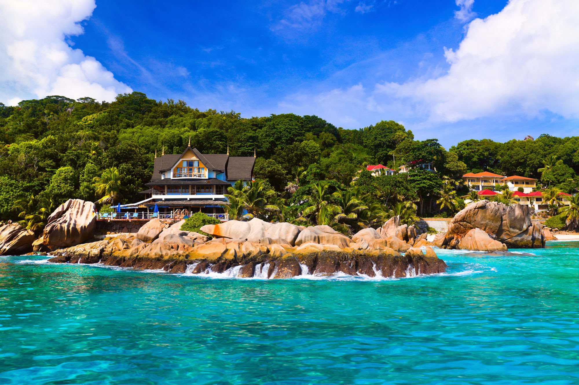 Patatran Village in La Digue: Seychellen Patatran Village Hotel