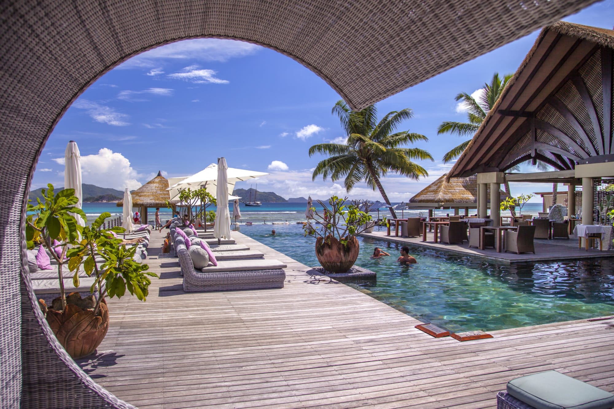 Le Domaine de L´Orangeraie in La Digue: Le Domaine de L Orangeraie Pool