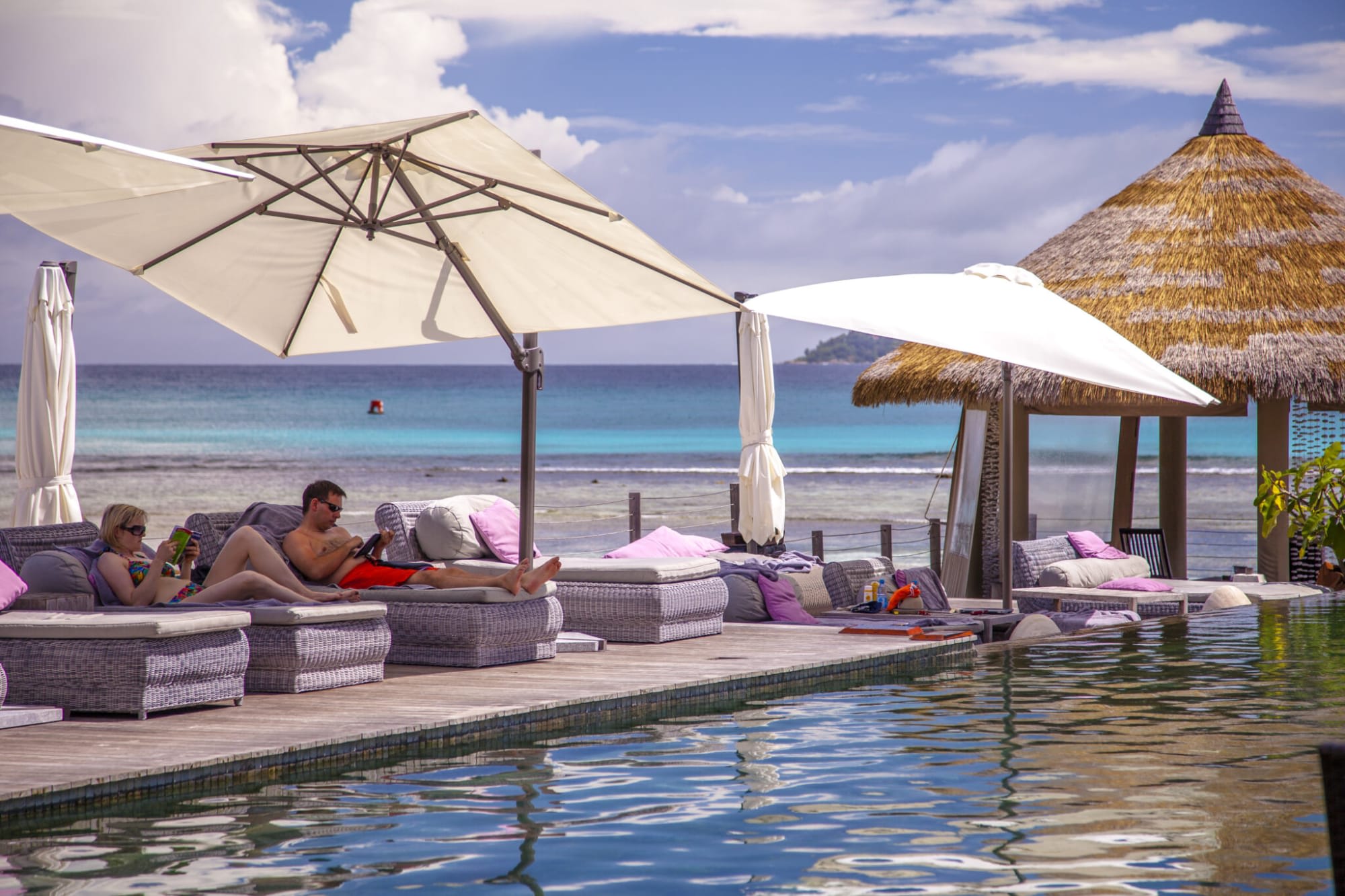 Le Domaine de L´Orangeraie in La Digue: Le Domaine de L Orangeraie Pool