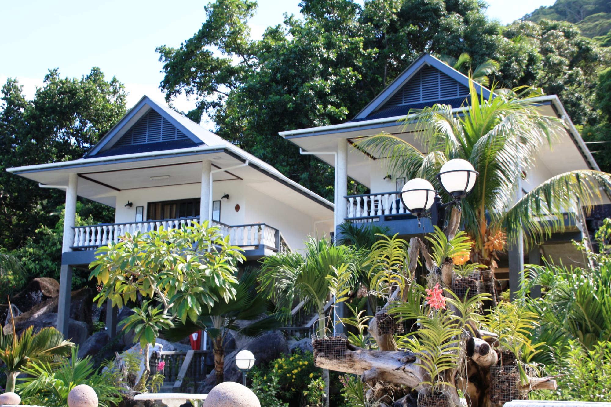 Chateau St. Cloud in La Digue:  Chateau St Cloud
