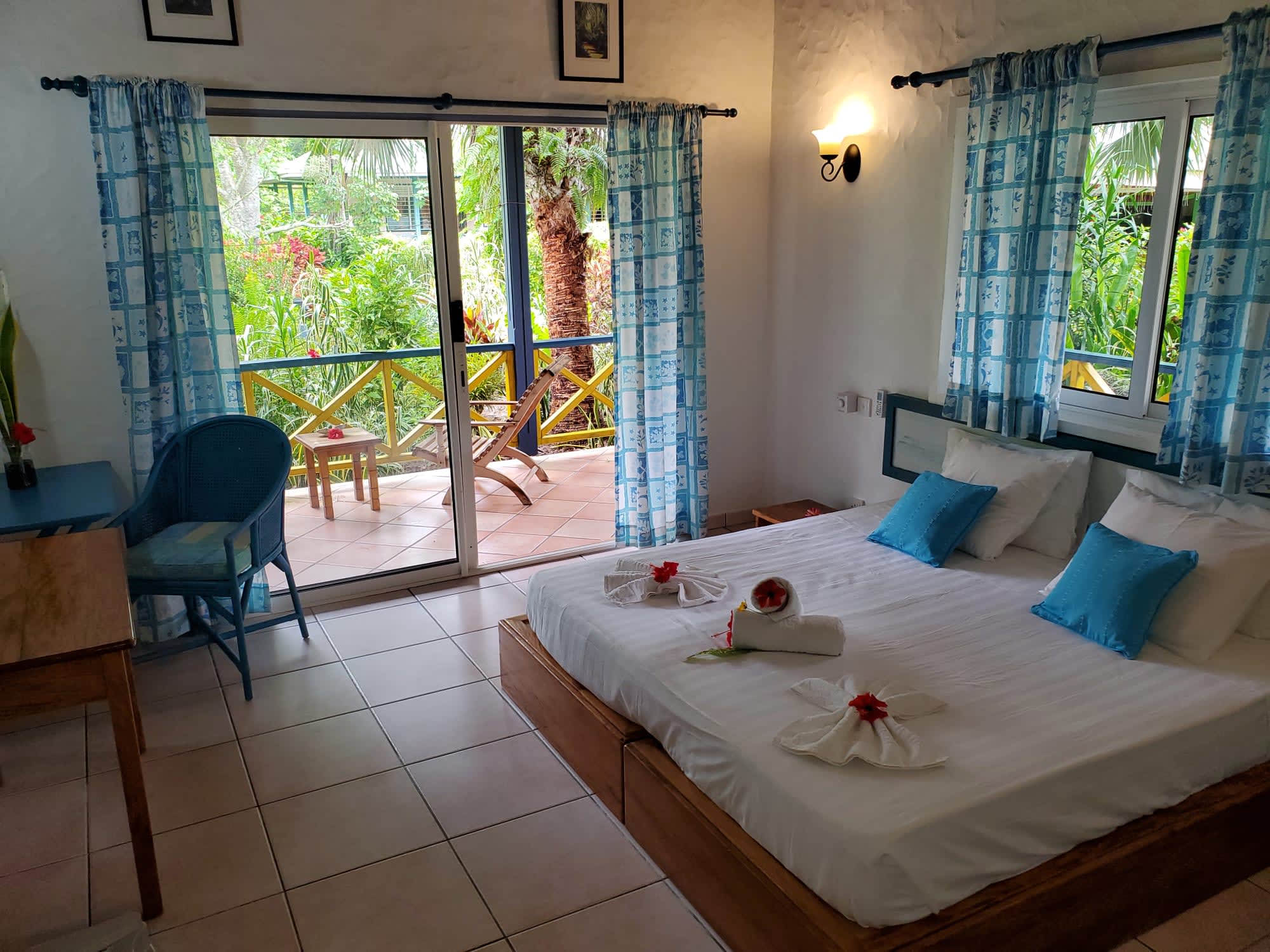 La Diguoise in La Digue: La Diguoise Banane - Frangipane Standard Zimmer