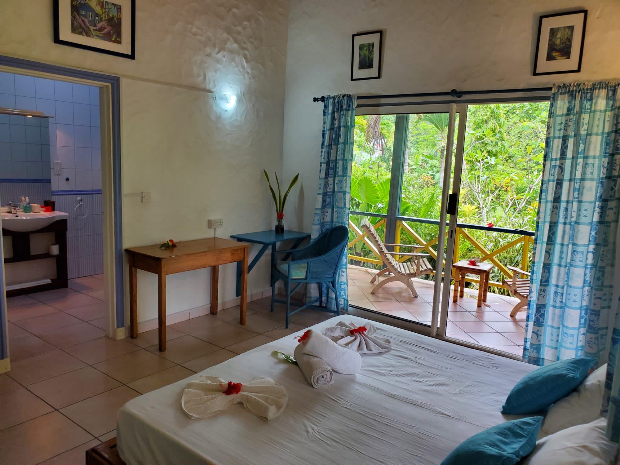 La Diguoise in La Digue: La Diguoise Banane - Frangipane Standard Zimmer