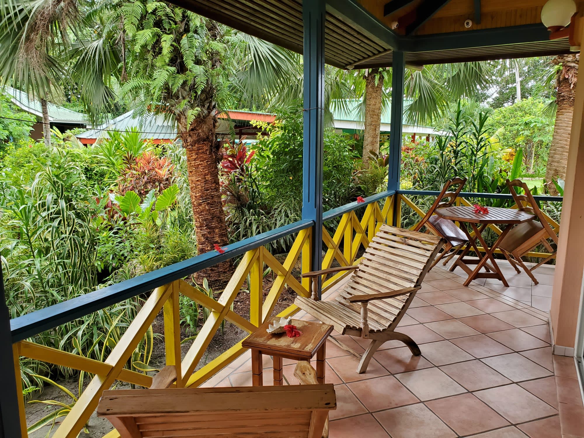 La Diguoise in La Digue: La Diguoise Banane - Frangipane Standard Zimmer