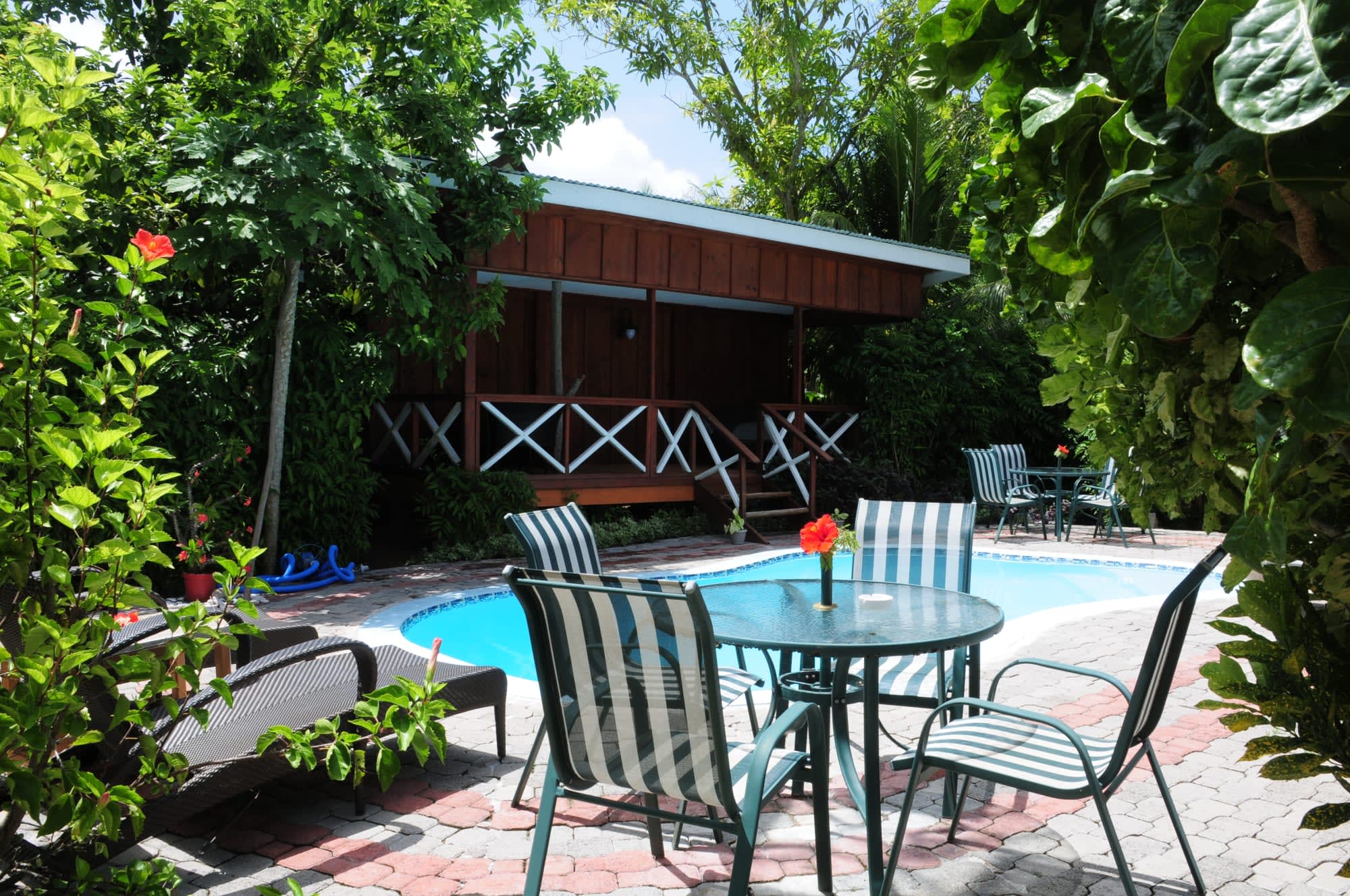 Casa de Leela in La Digue: Seychellen Casa de Leela Pool
