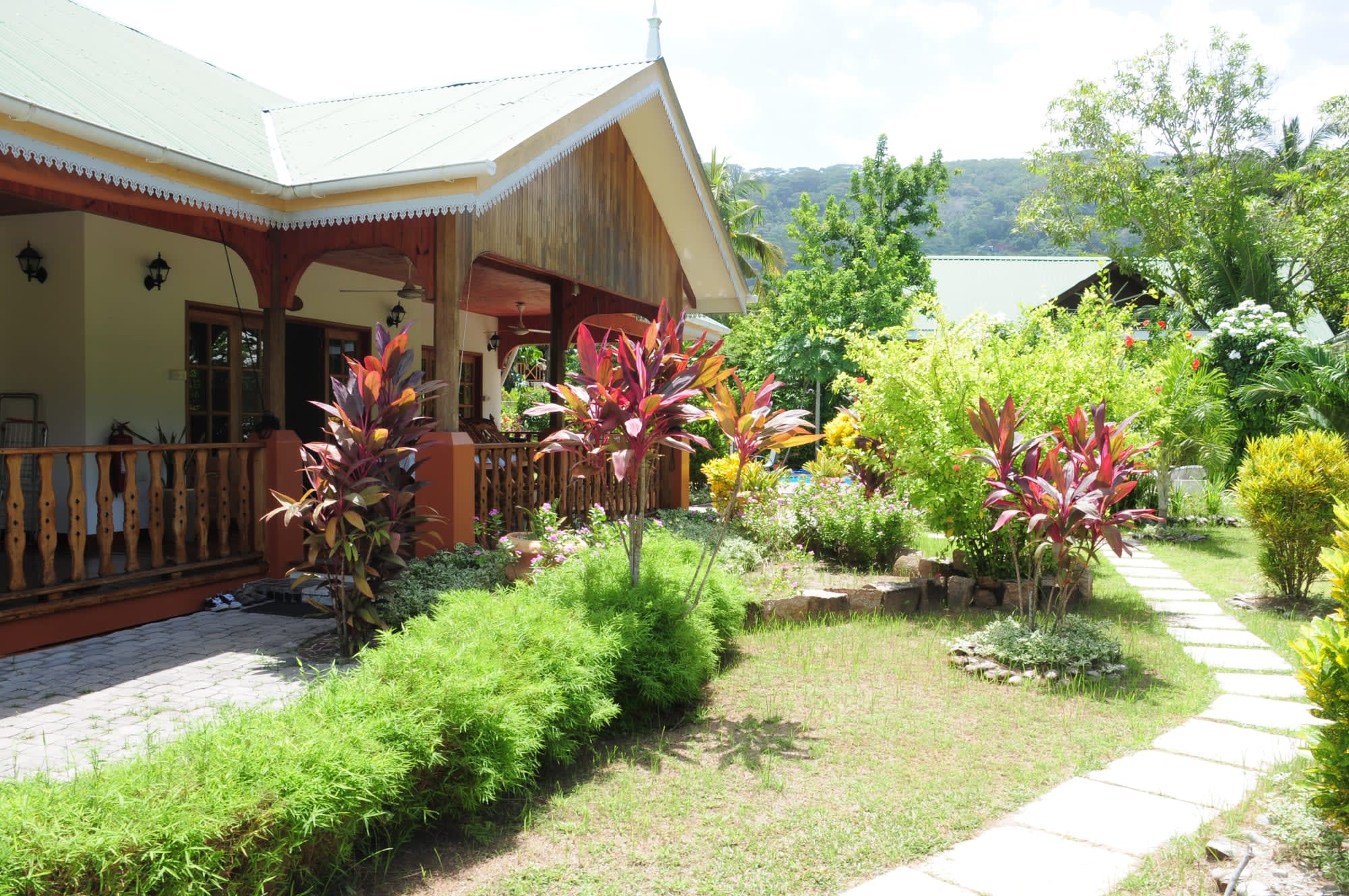 Casa de Leela in La Digue: Seychellen Casa de Leela Exterior