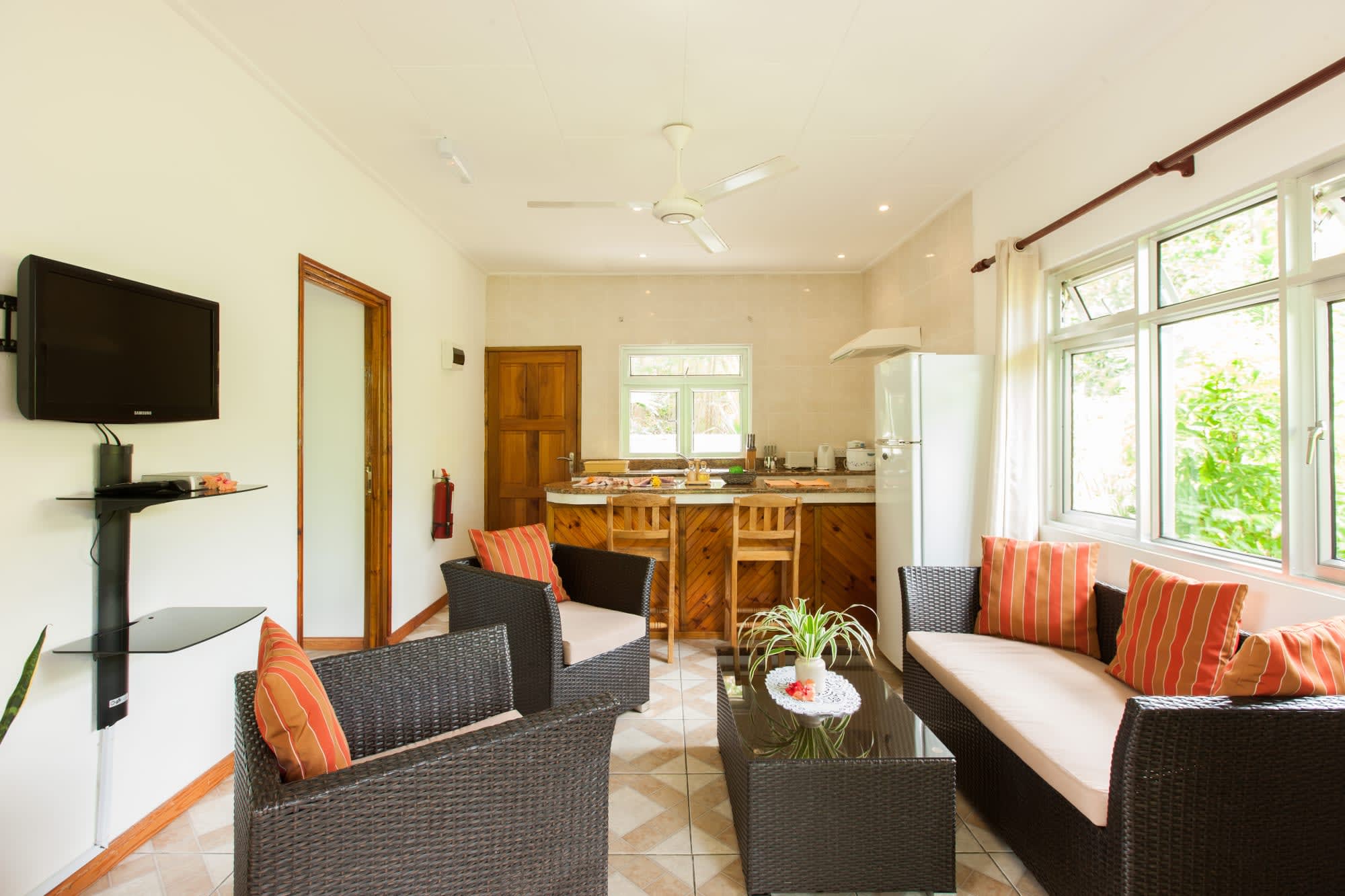 Casa de Leela in La Digue: Seychellen Casa de Leela Wohnbeispiel