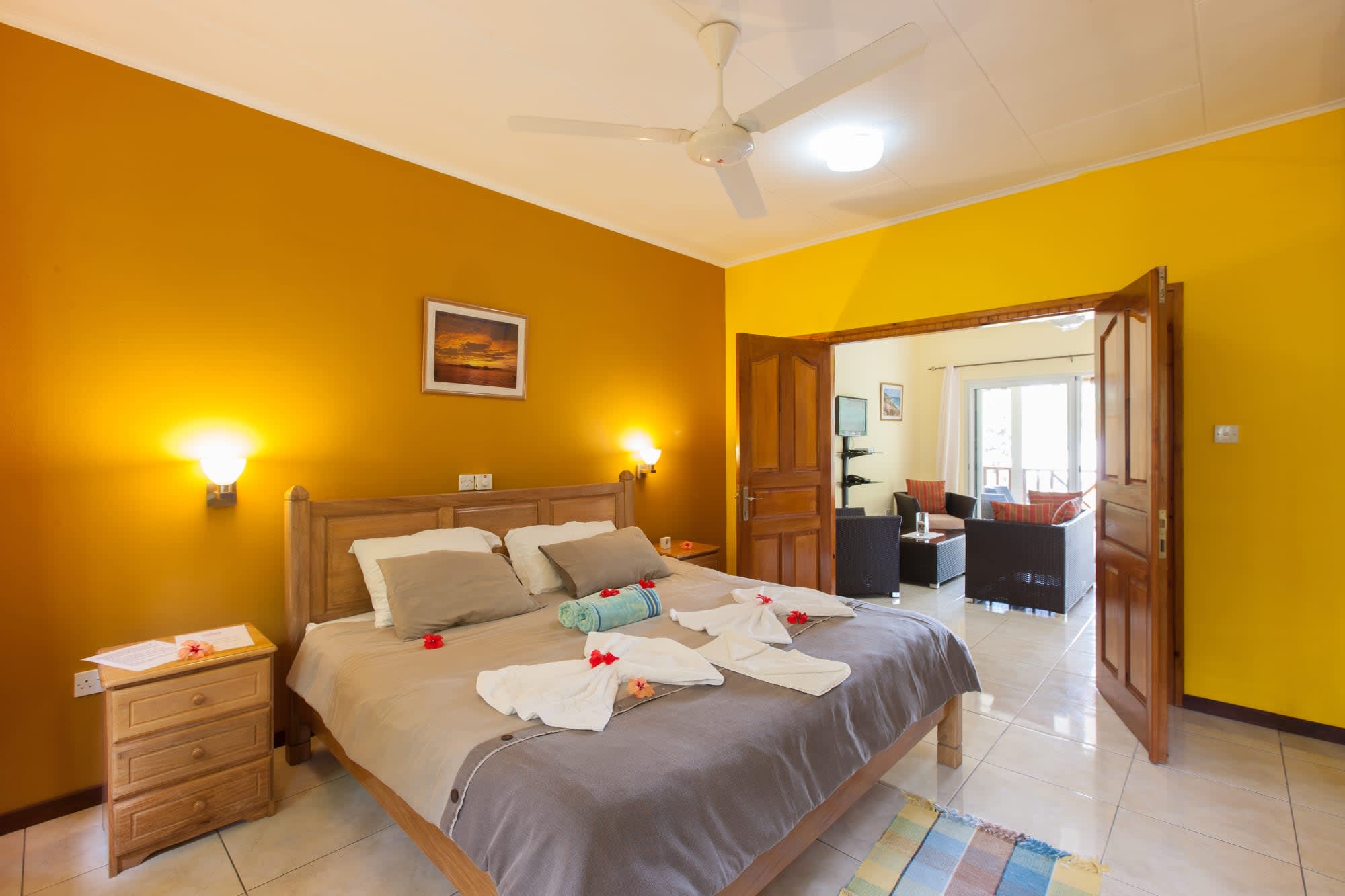 Casa de Leela in La Digue: Seychellen Casa de Leela Wohnbeispiel