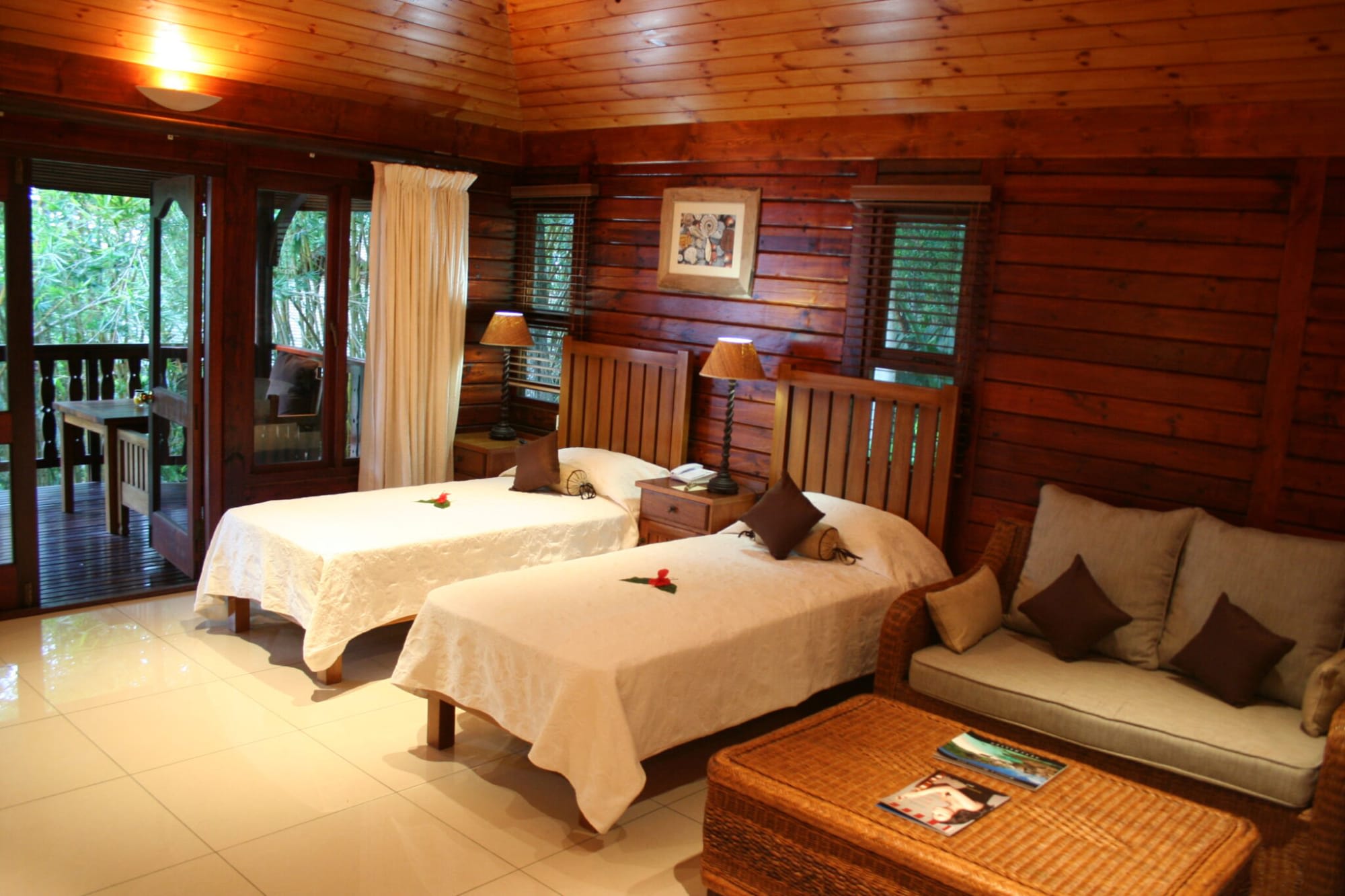 Cerf Island Resort in Outer Islands: Seychellen Cerf Island Resort Tortoise Suite