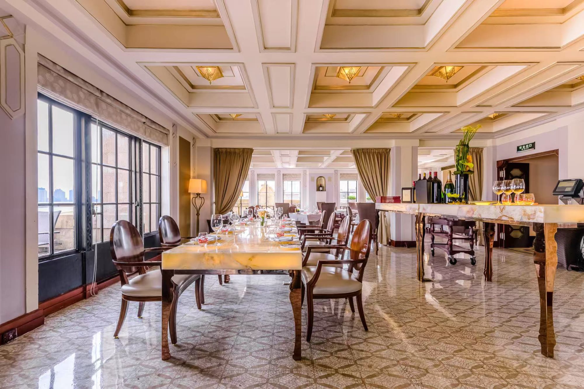 Fairmont Peace Hotel in Shanghai: China Shanghai Fairmont Peace Hotel - Restaurant