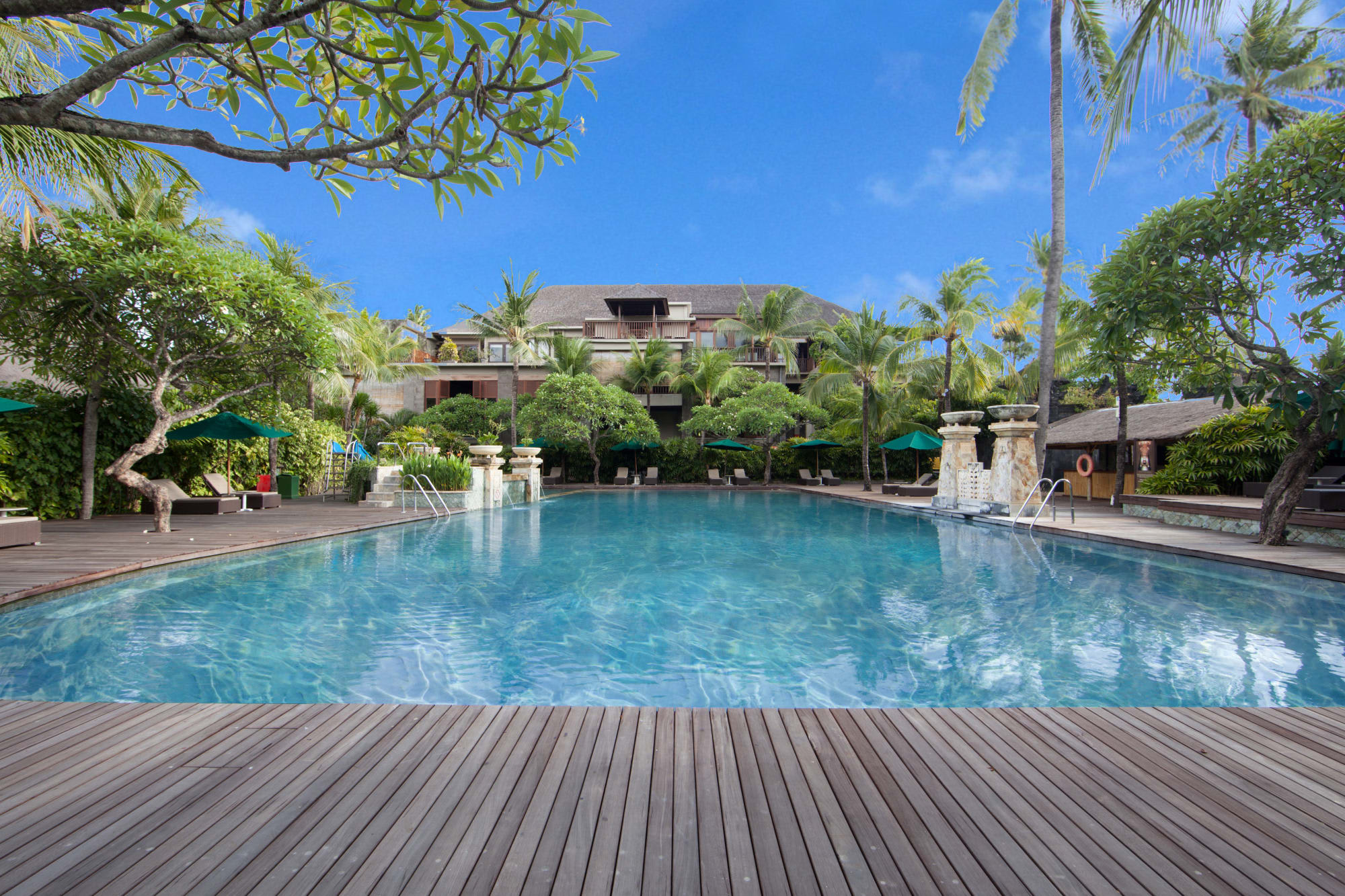 Legian Beach Hotel in Süd-Bali: Legian Beach Frangipani Swimming Pool