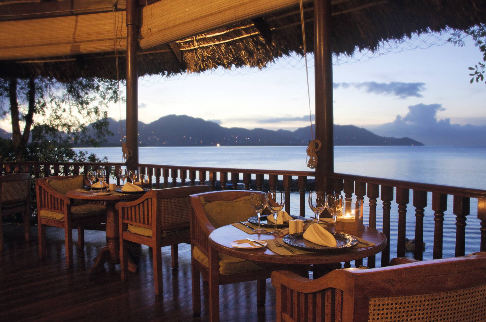 L´Habitation Cerf Island Hotel in Outer Islands:  Seychellen Cerf Island Resort Restaurant