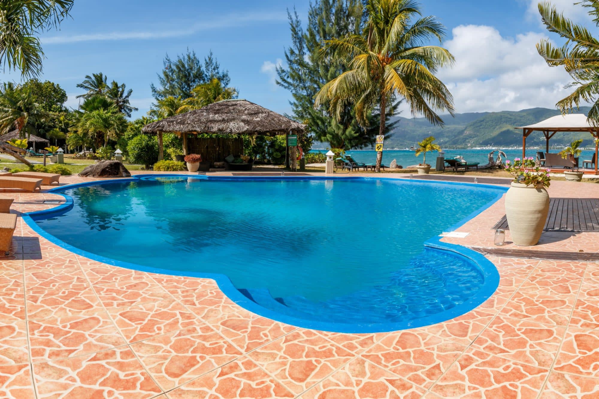 L´Habitation Cerf Island Hotel in Outer Islands:  Seychellen L Habitation Cerf Island Pool