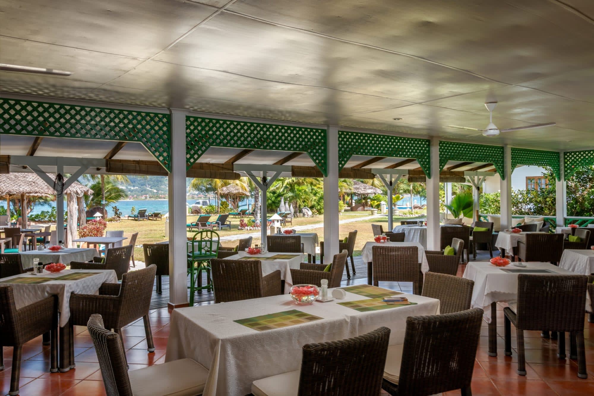 L´Habitation Cerf Island Hotel in Outer Islands:  Seychellen L Habitation Cerf Island Restaurant
