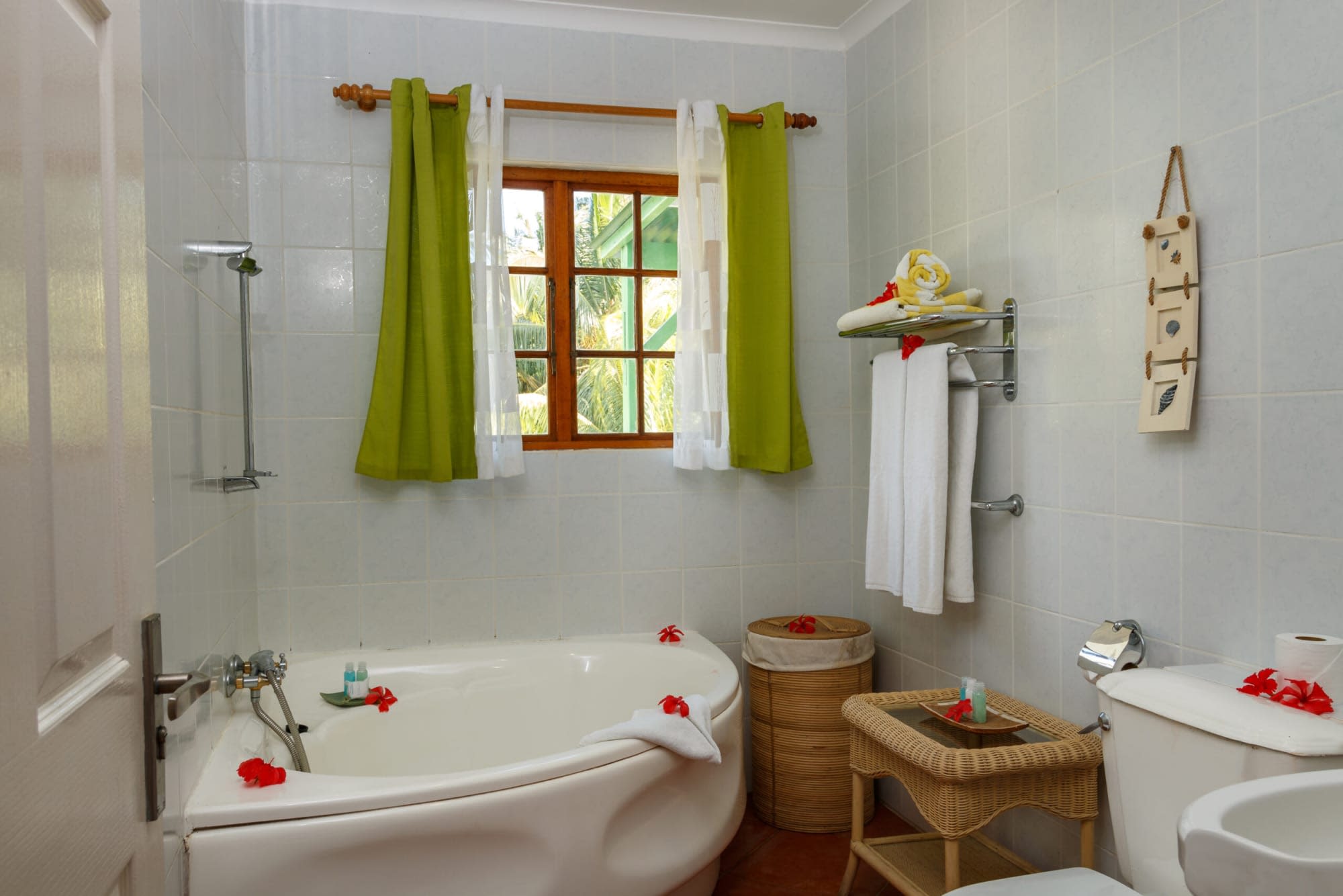 L´Habitation Cerf Island Hotel in Outer Islands:  Seychellen L Habitation Cerf Island Badezimmer