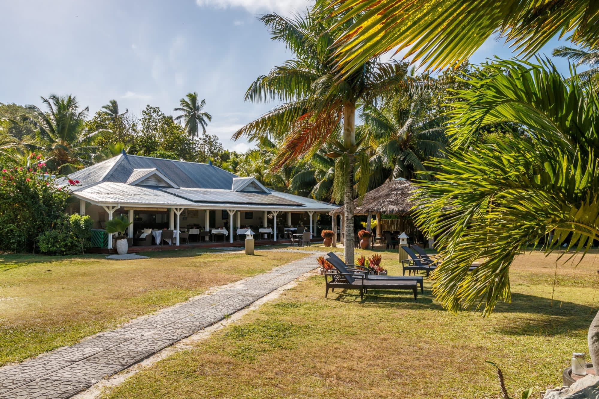 L´Habitation Cerf Island Hotel in Outer Islands:  Seychellen L Habitation Cerf Island Restaurant