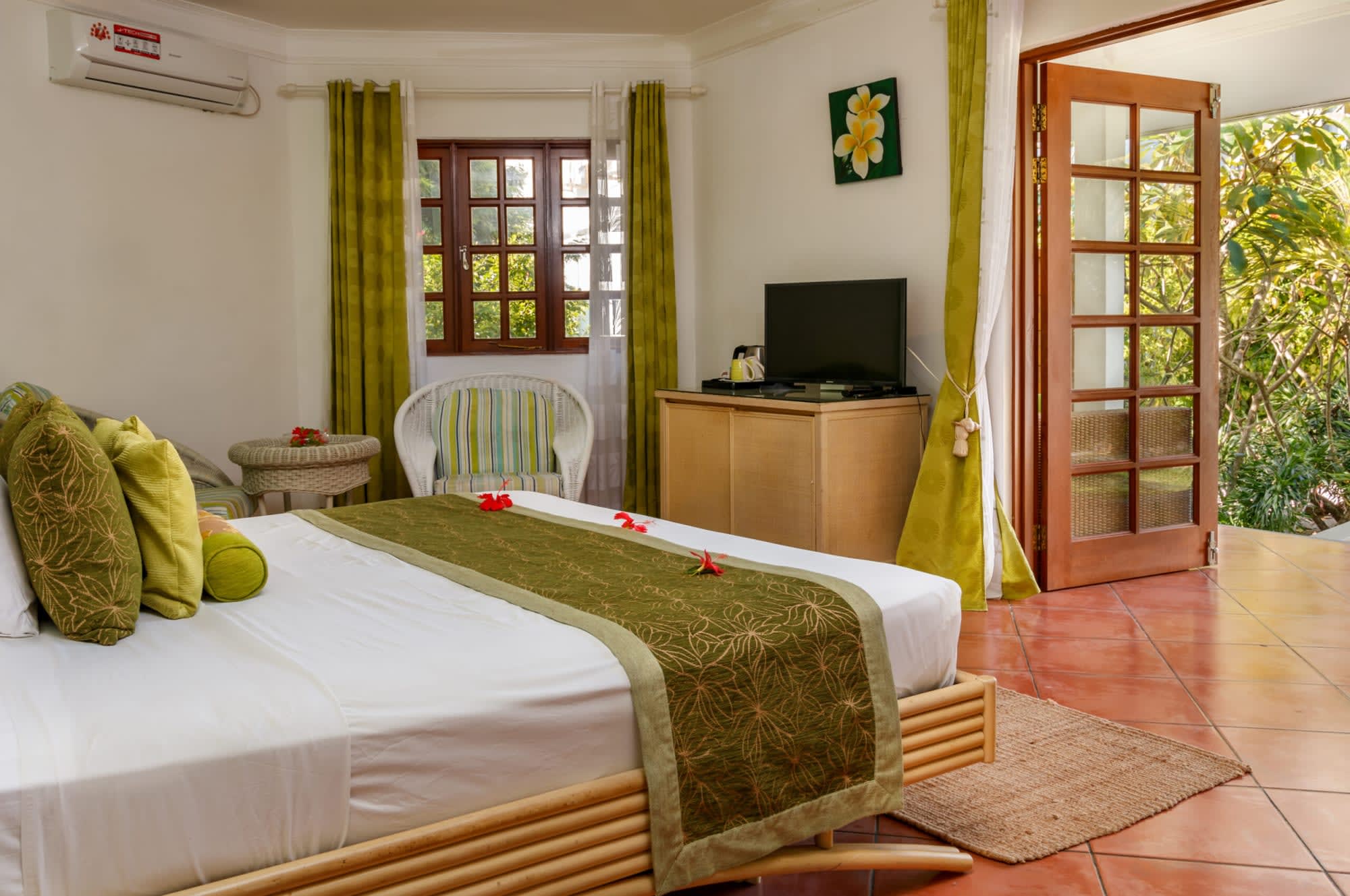 L´Habitation Cerf Island Hotel in Outer Islands:  Seychellen L Habitation Cerf Island Wohnbeispiel