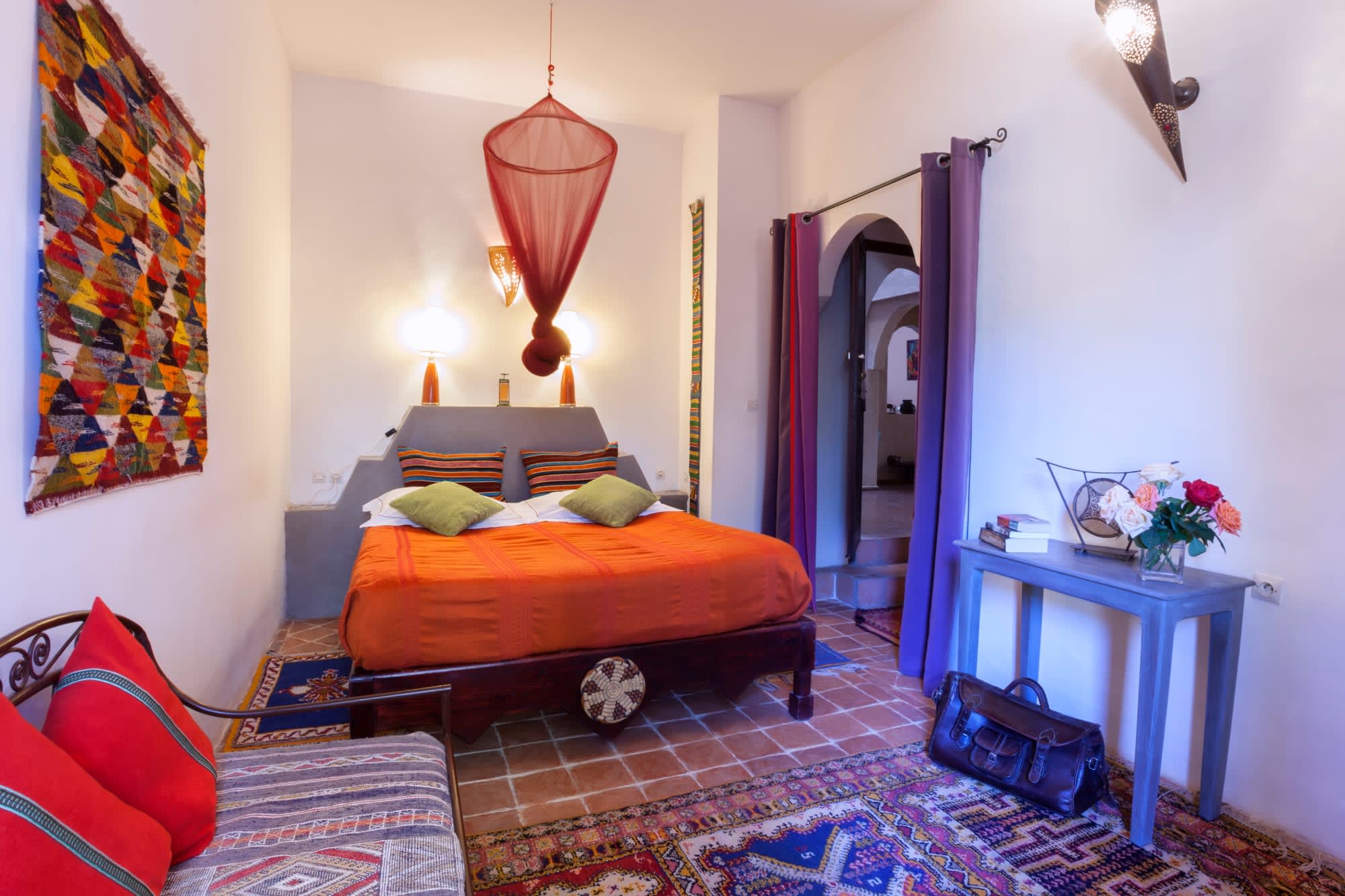 Kasbah Azul in Sahara Wüste | Drâa-Tal: Marokko Kasbah Azul - Suite Saada