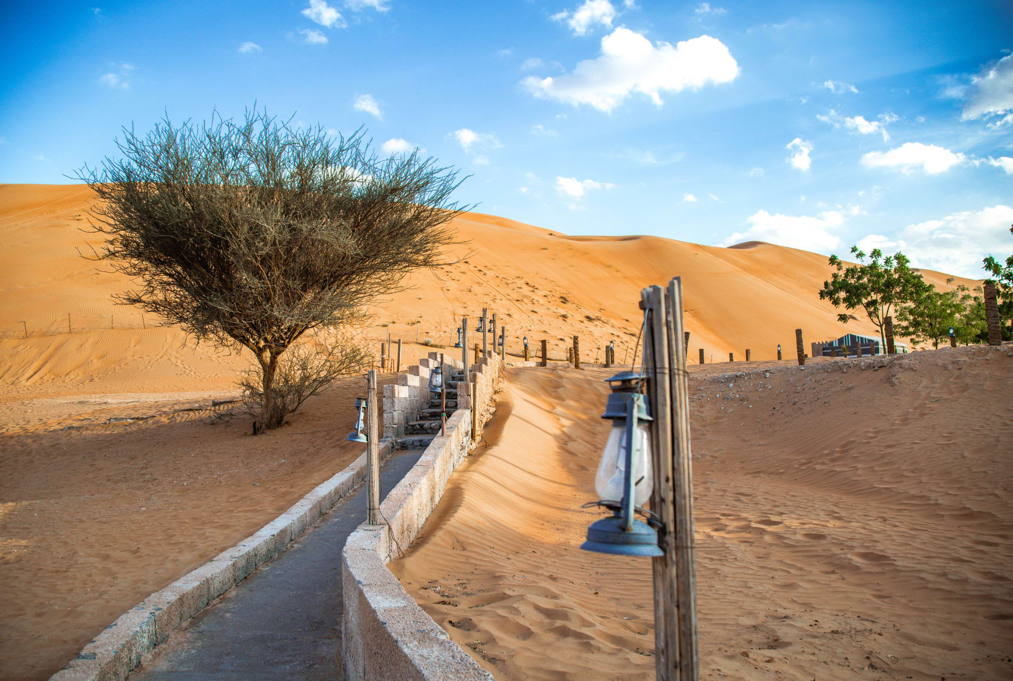 Sama Al Wasil Camp in Wüste: Oman Sama Al Wasil Camp
