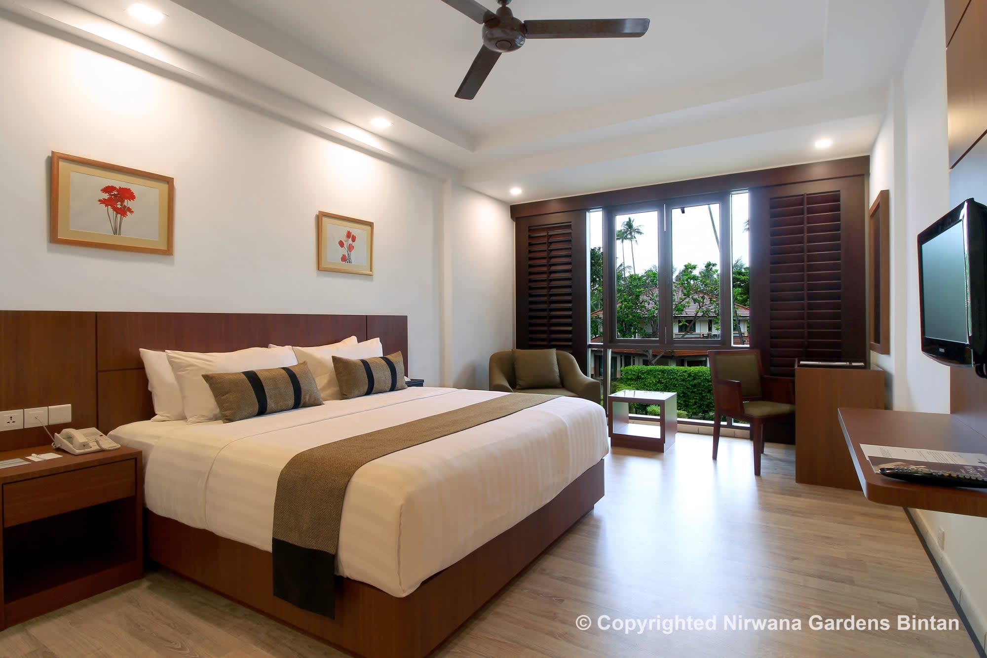 Nirwana Resort Hotel Bintan: Singapur Nirwana Resort Hotel Bintan Deluxe Zimmer