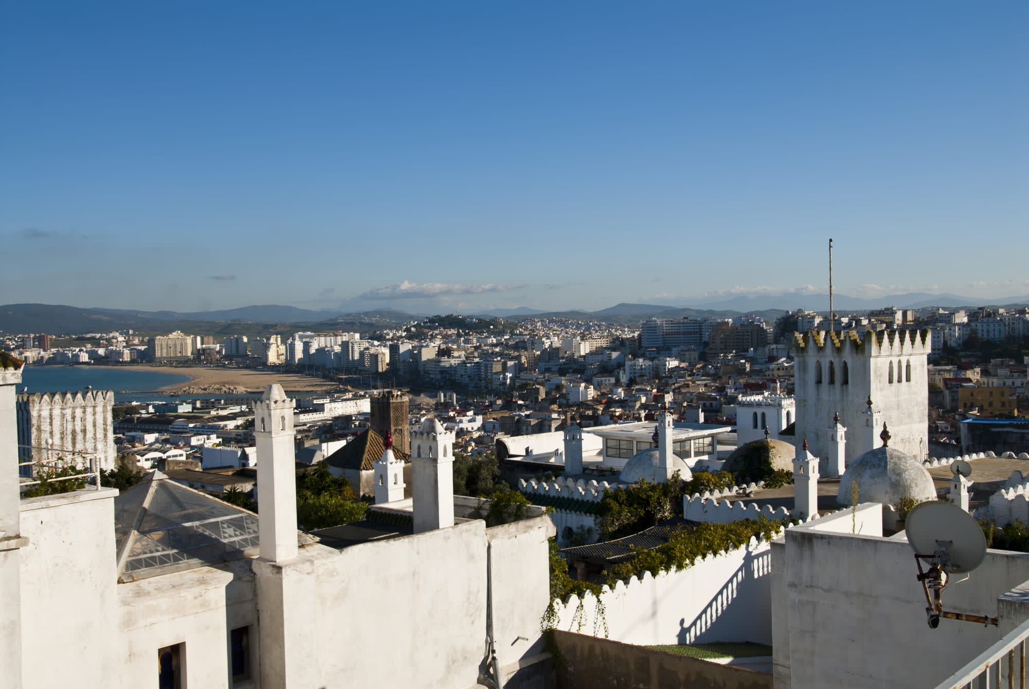 La Tangerina:  La Tangerina Ausblick Stadt