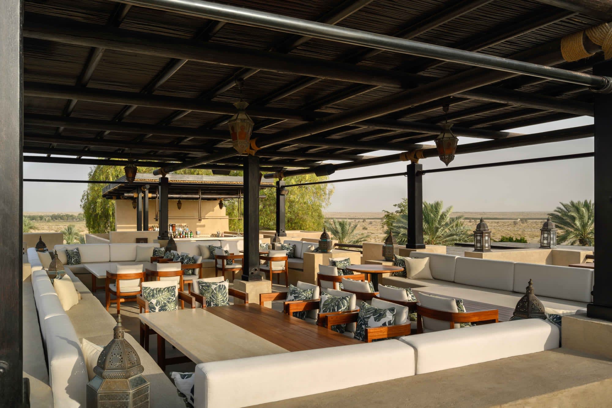 Bab al Shams Desert Resort & Spa in Dubai: Bab al Shams Desert Resort and Spa - Terrasse