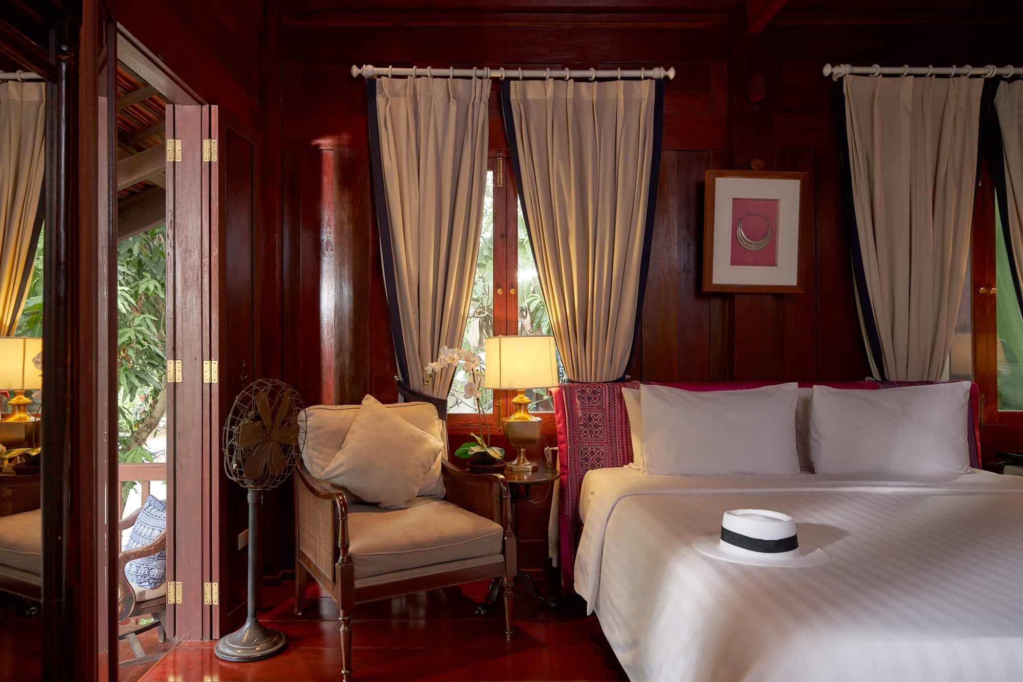 Burasari Heritage Luang Prabang:  Luang Prabang Burasari Heritage Deluxe Balcony Zimmer