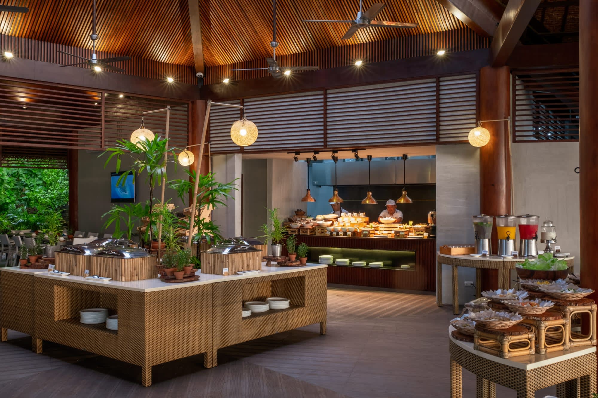 Bluewater Sumilon Island Resort in Cebu: Bluewater Sumilon Island Pulo Restaurant