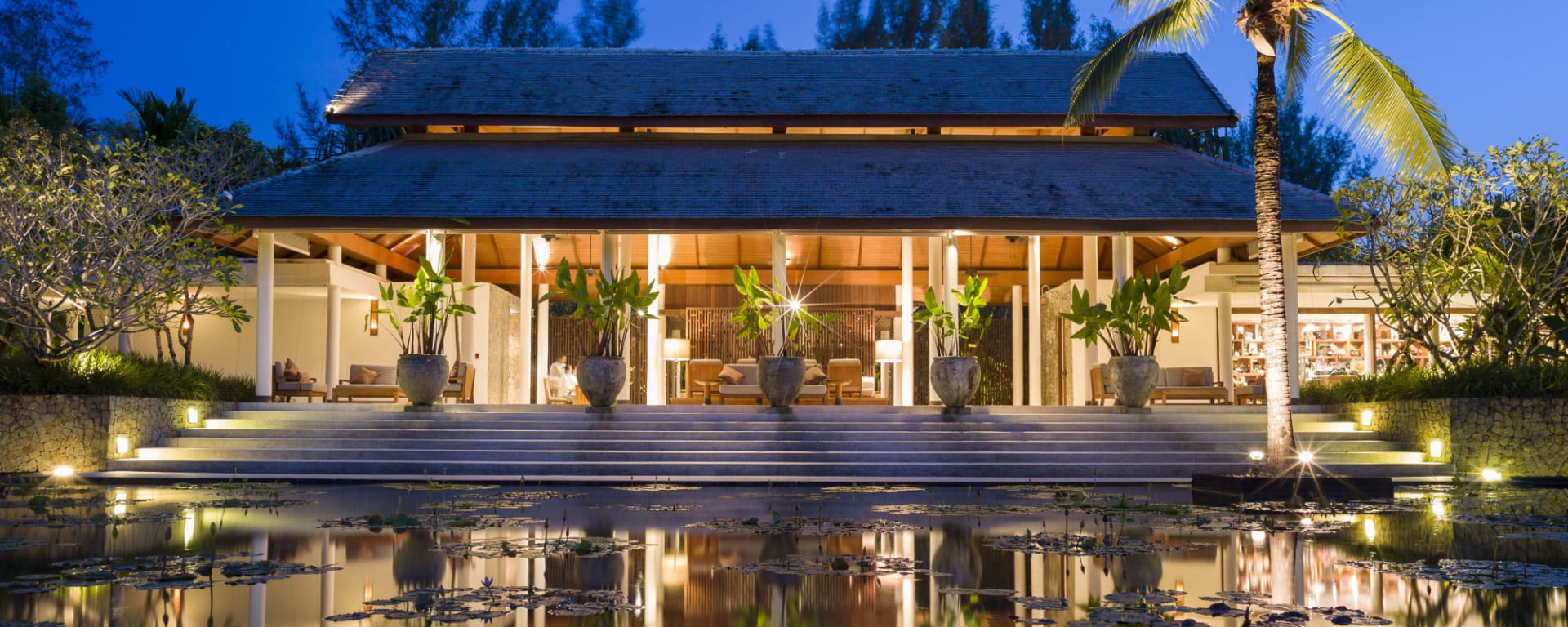 The Sarojin in Khao Lak:  Thailand The Sarojin Lobby