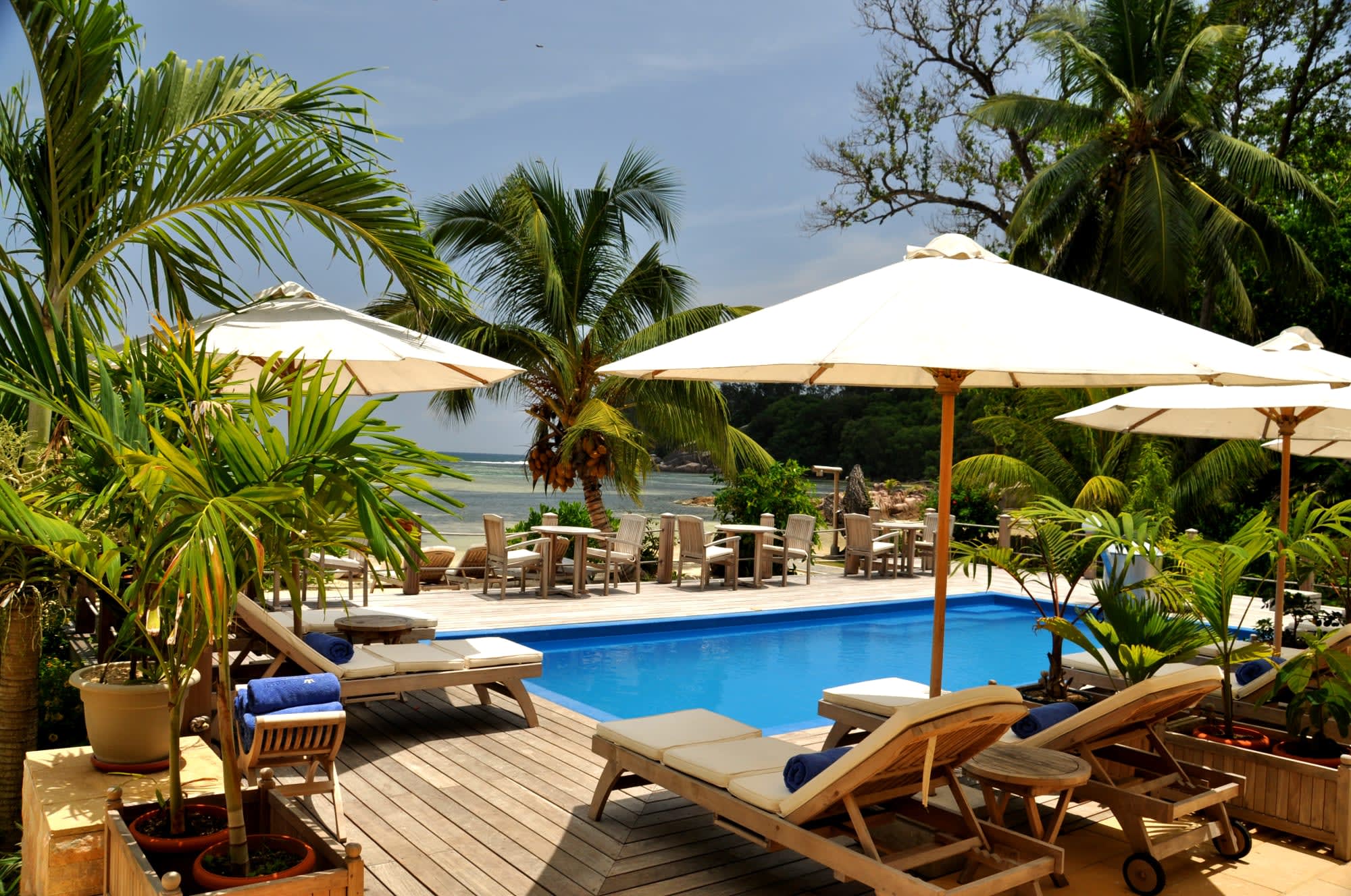 Crown Beach in Mahé: Crown Beach Pool