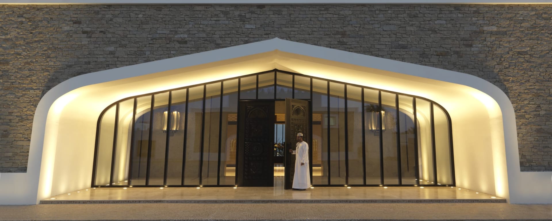 Al Baleed Resort Salalah by Anantara: Al Baleed Resort Salalah by Anantara - Eingang