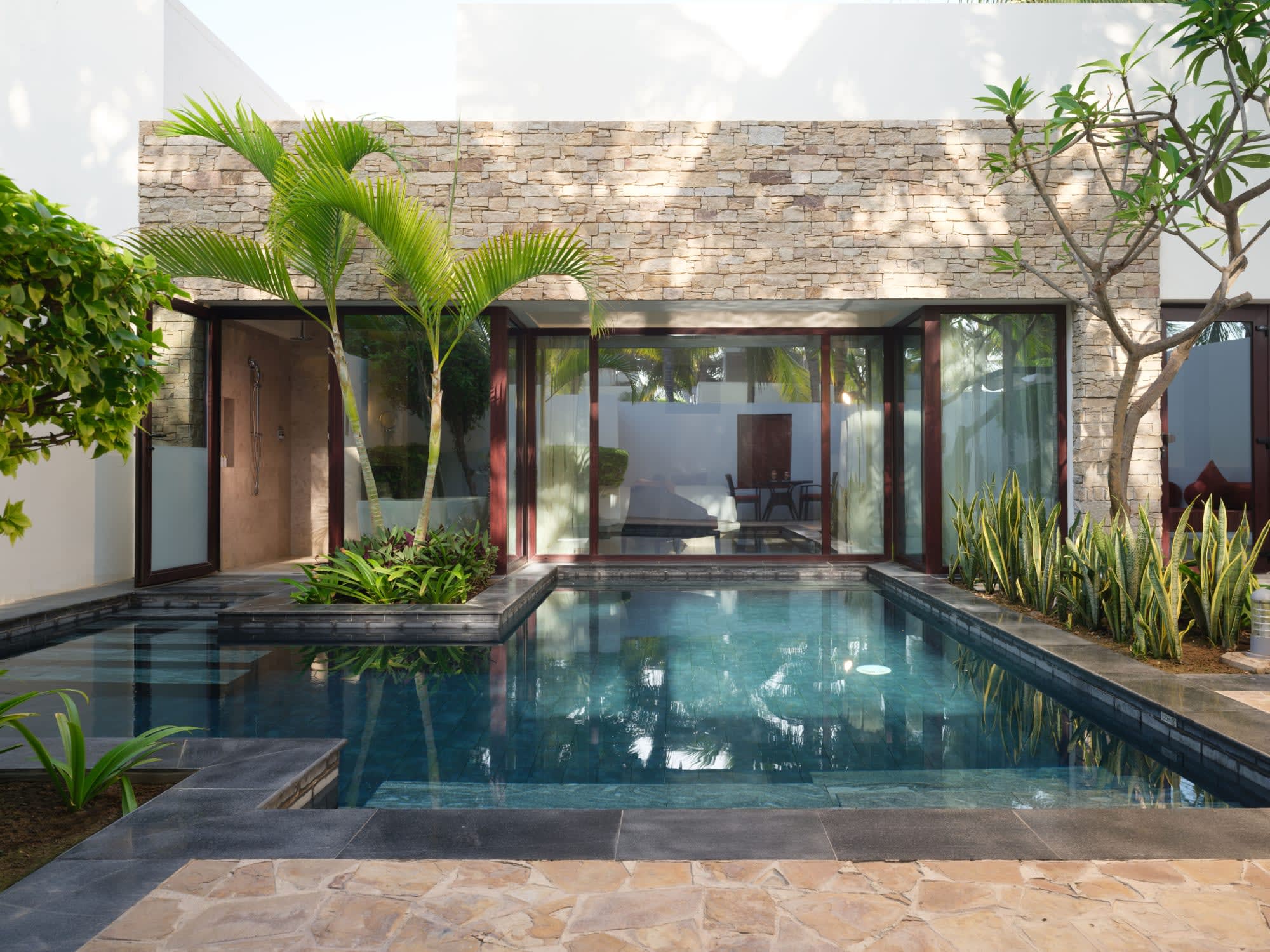 Al Baleed Resort Salalah by Anantara: Al Baleed Resort Salalah by Anantara - Gartenblick Pool Villa