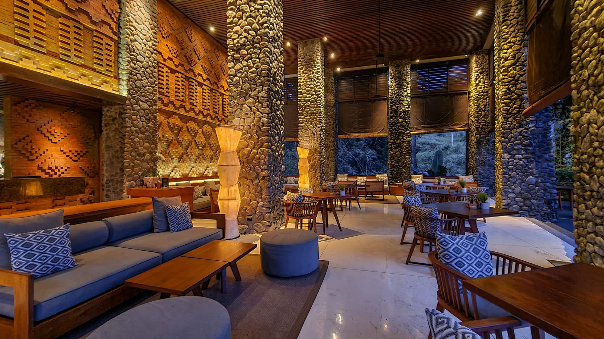 Alila Ubud in Zentral-Bali | Ubud:  Indonesien Bali Alila Ubud Cabana Lounge
