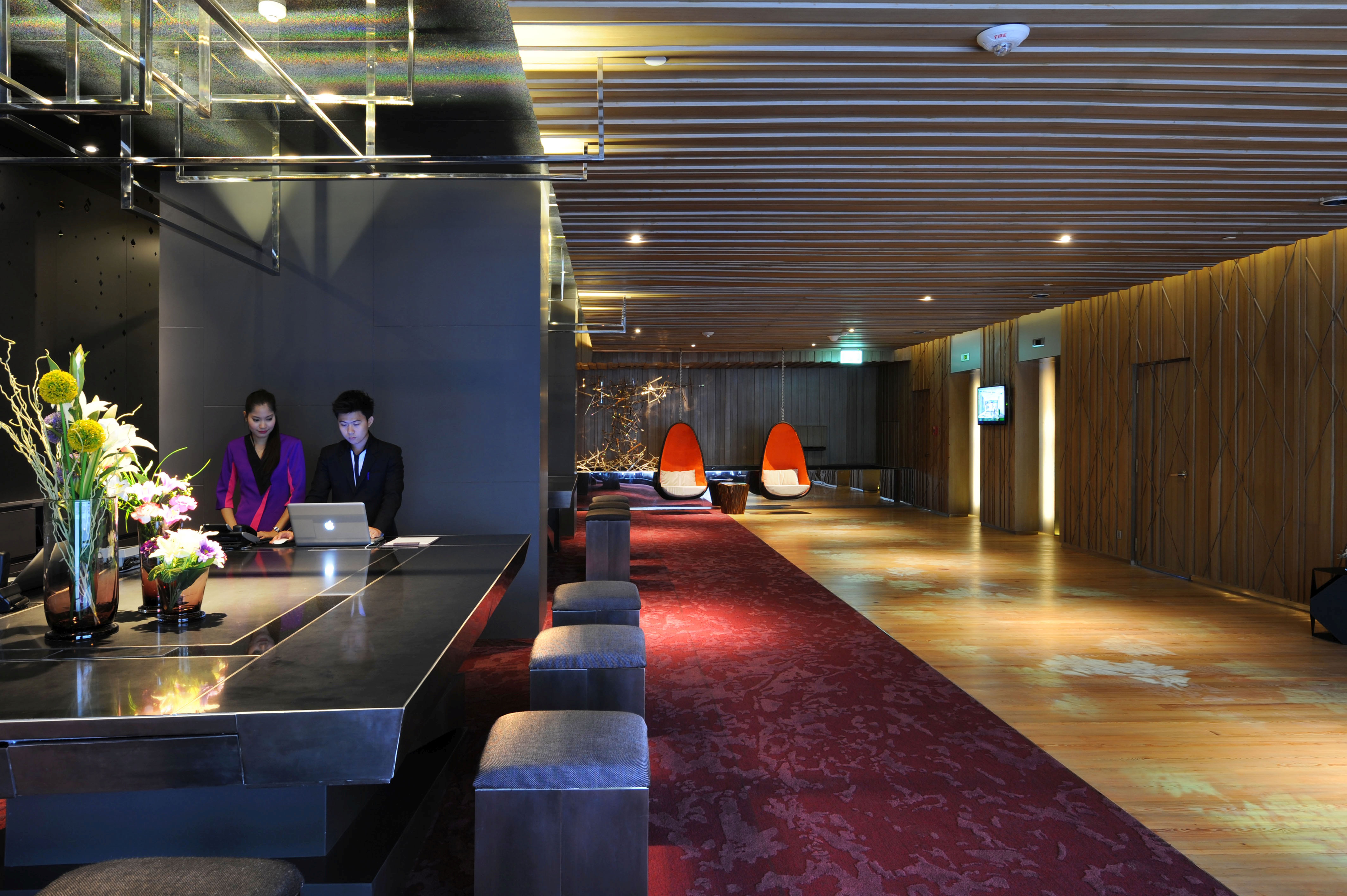Mode Sathorn Hotel in Bangkok:  Bangkok Mode Sathorn Hotel Lobby