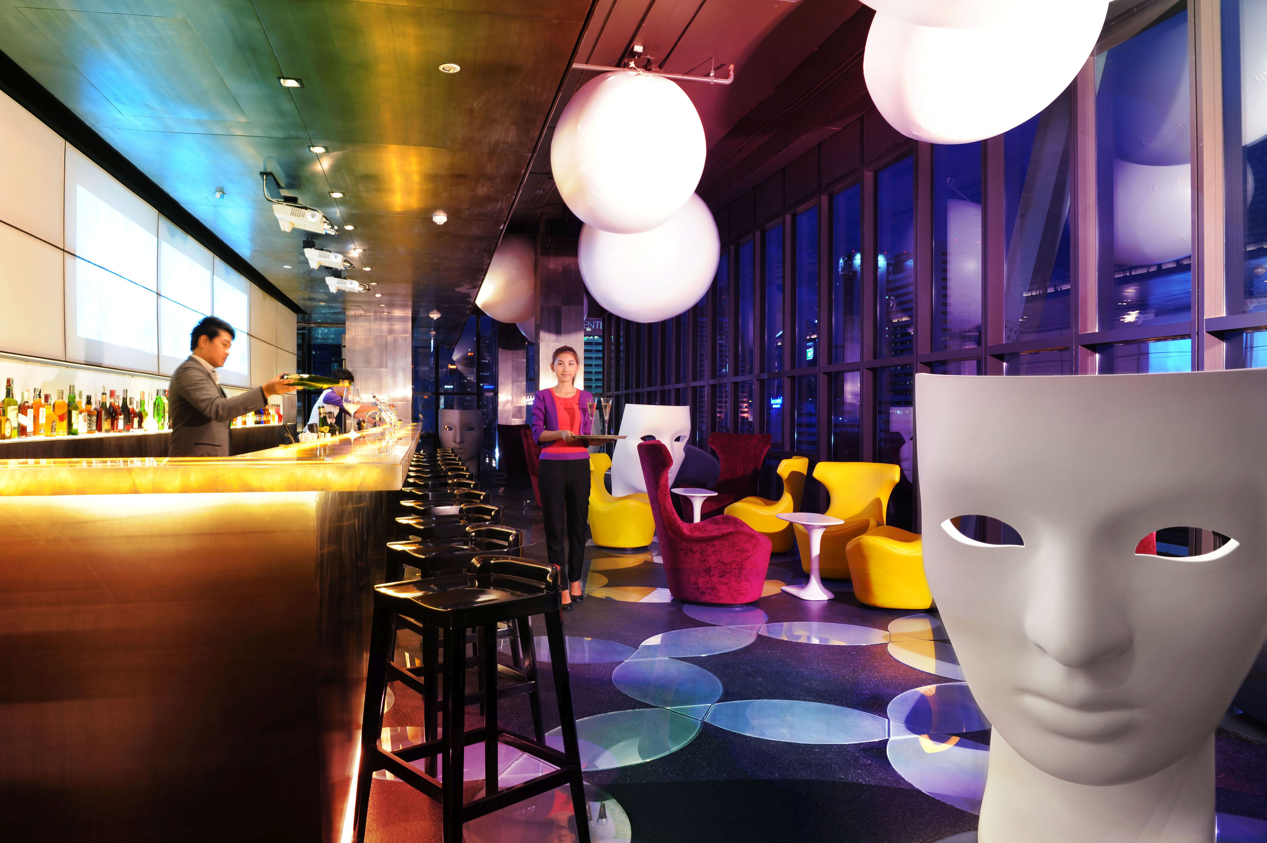 Mode Sathorn Hotel in Bangkok:  Bangkok Mode Sathorn Hotel Bar
