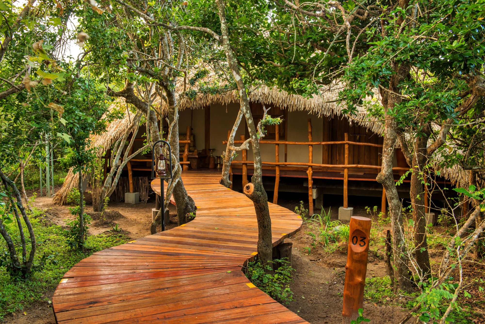 Uga Chena Huts in Yala National Park:  Sri Lanka Chena Huts