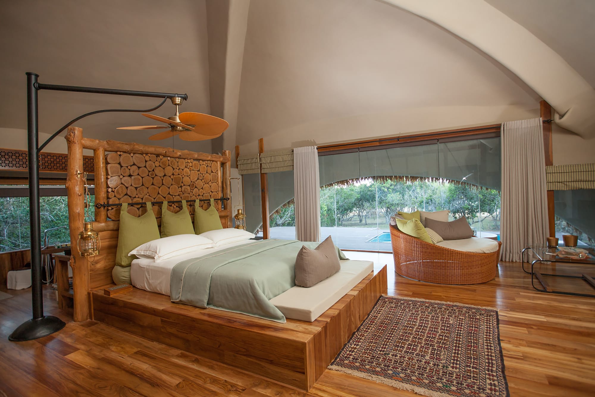 Uga Chena Huts in Yala National Park:  Sri Lanka Chena Huts Wohnbeispiel