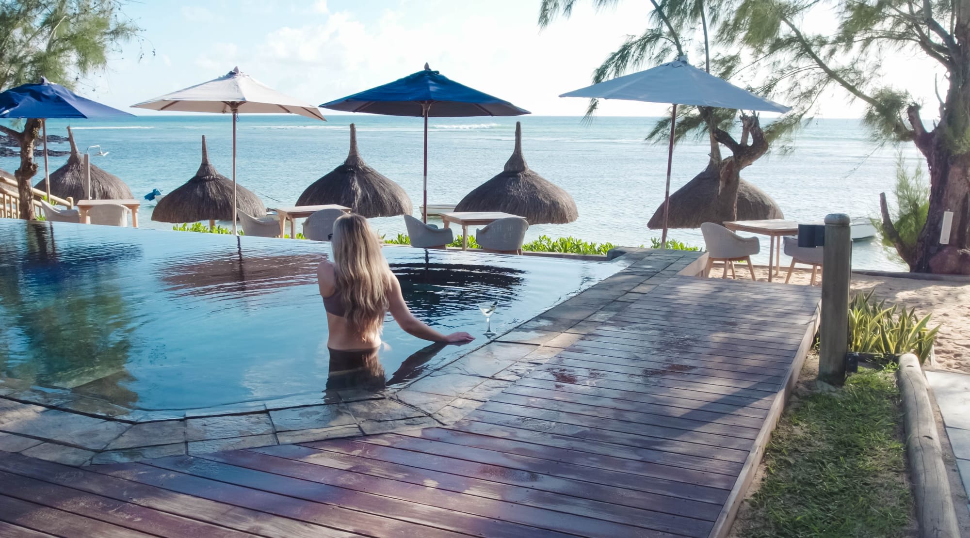 Seapoint Boutique Hotel in Nord | Nordwesten: Mauritius Seapoint Boutique Hotel Pool