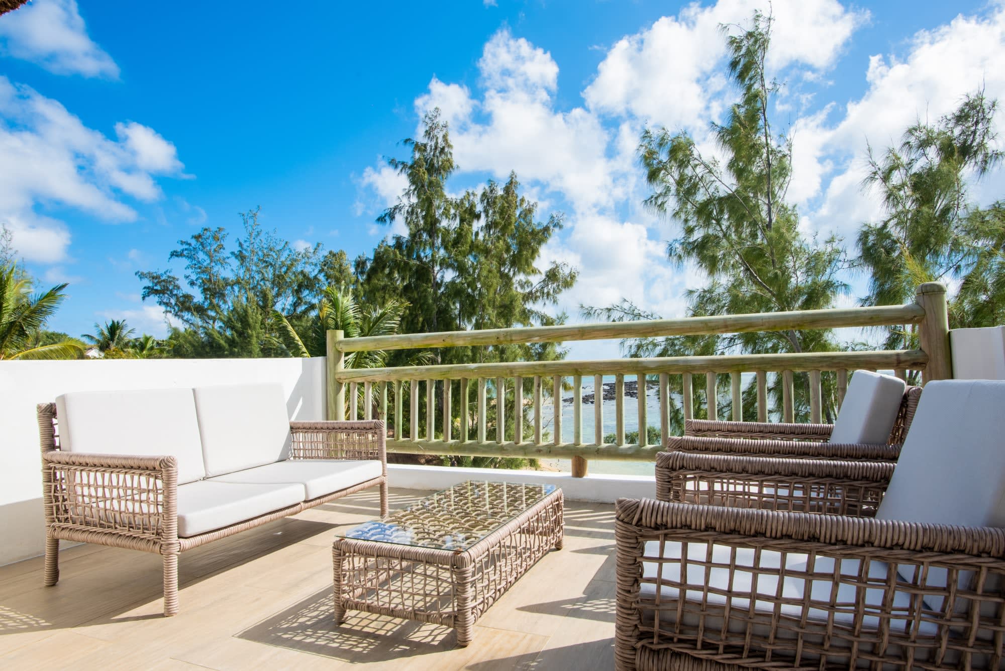 Seapoint Boutique Hotel in Nord | Nordwesten: Mauritius Seapoint Boutique Hotel Coin de Mire Villa - Rooftop
