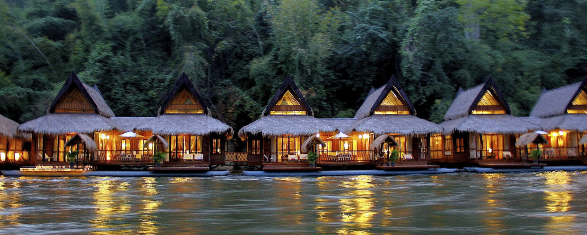 The Float House River Kwai in Zentralthailand: Thailand The Float House River Kwai