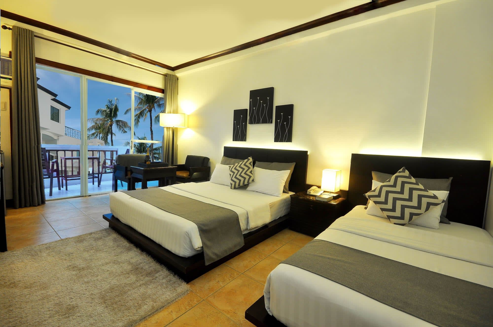 Boracay Ocean Club:  Boracay Ocean Club Deluxe Zimmer