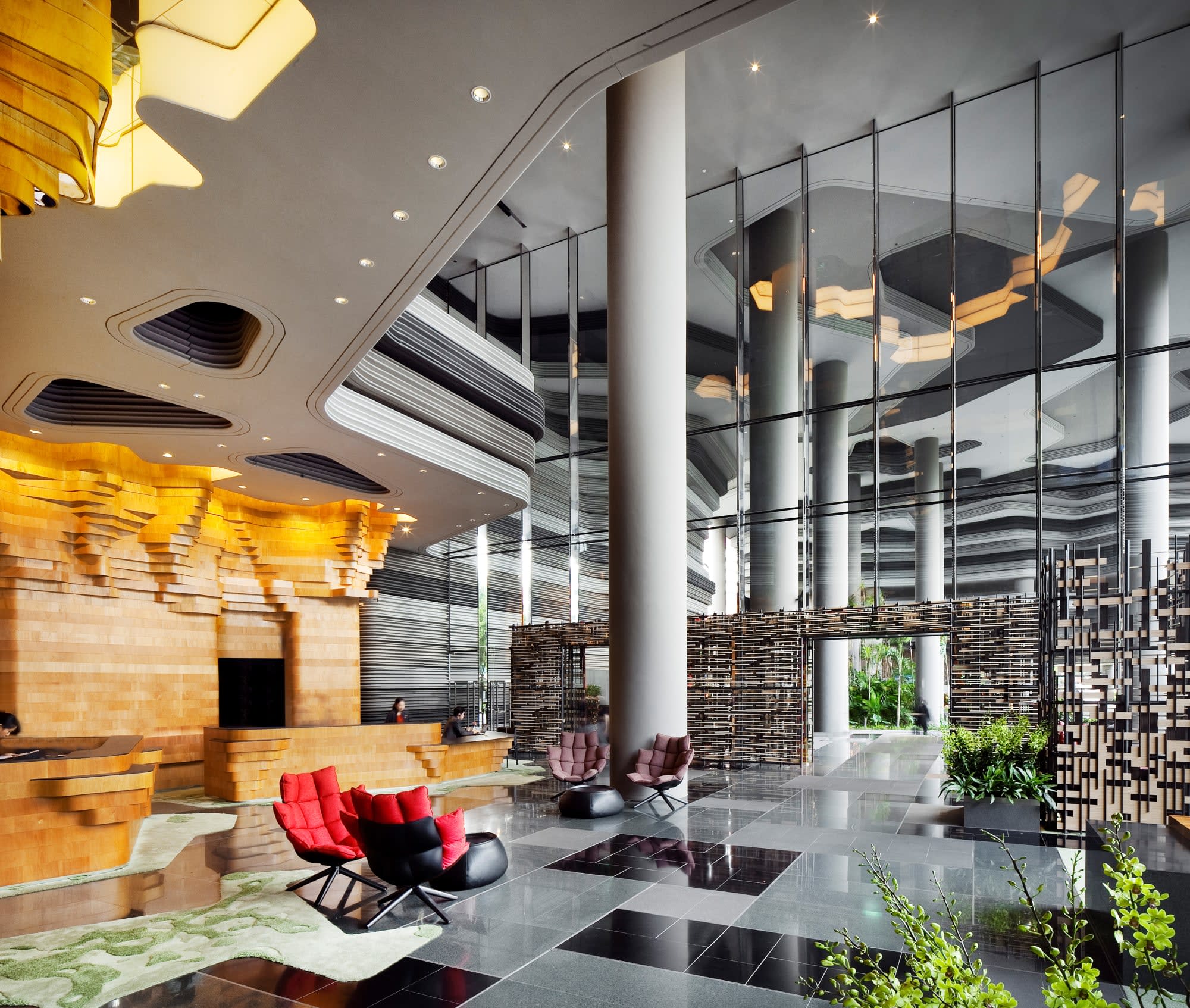 Parkroyal Collection Pickering in Singapur: Singapur Parkroyal Collection Pickering Lobby