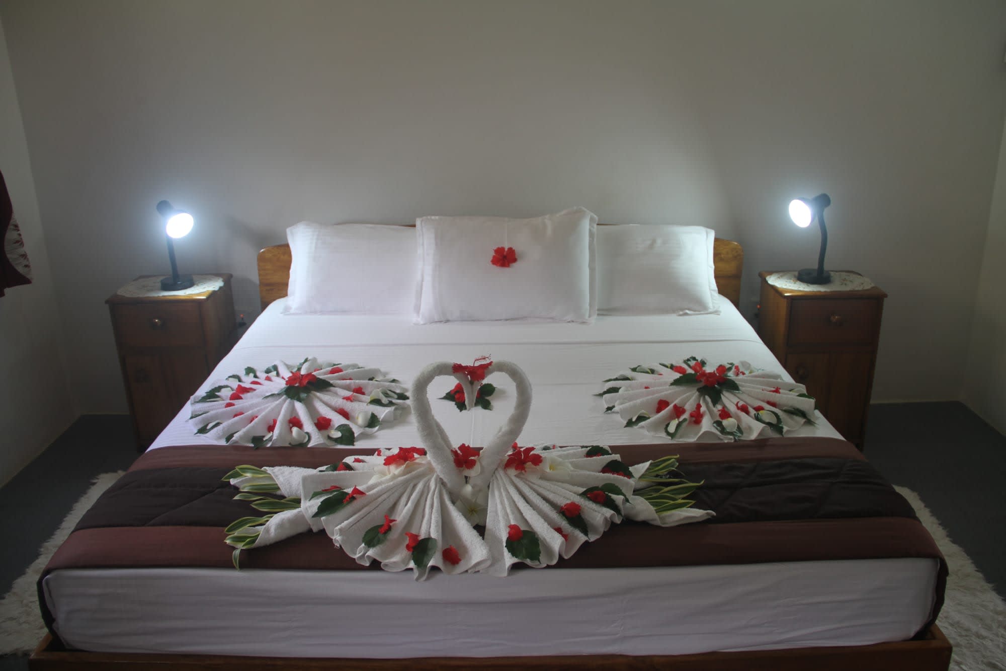 Daniella's Bungalows in Mahé:  Daniellas Bungalows Wohnbeispiel