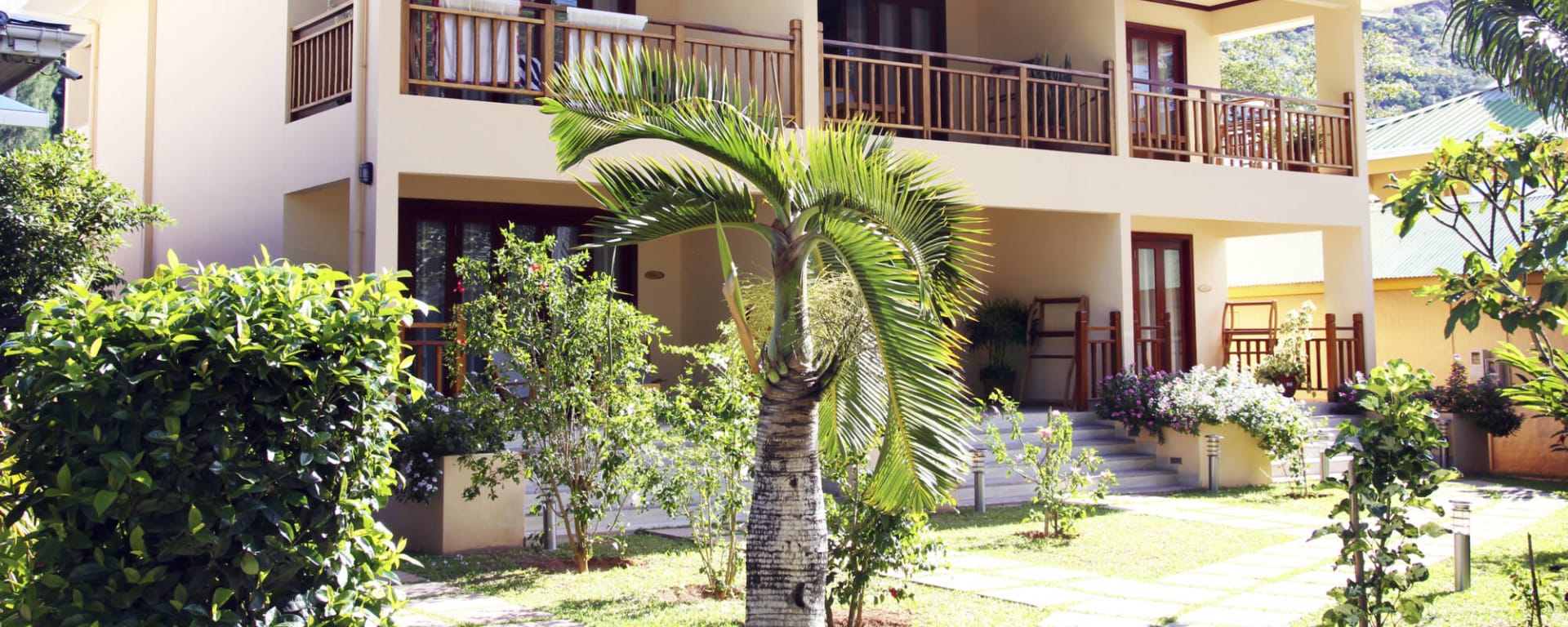 Pirogue Lodge in Praslin: Seychellen Pirogue Lodge