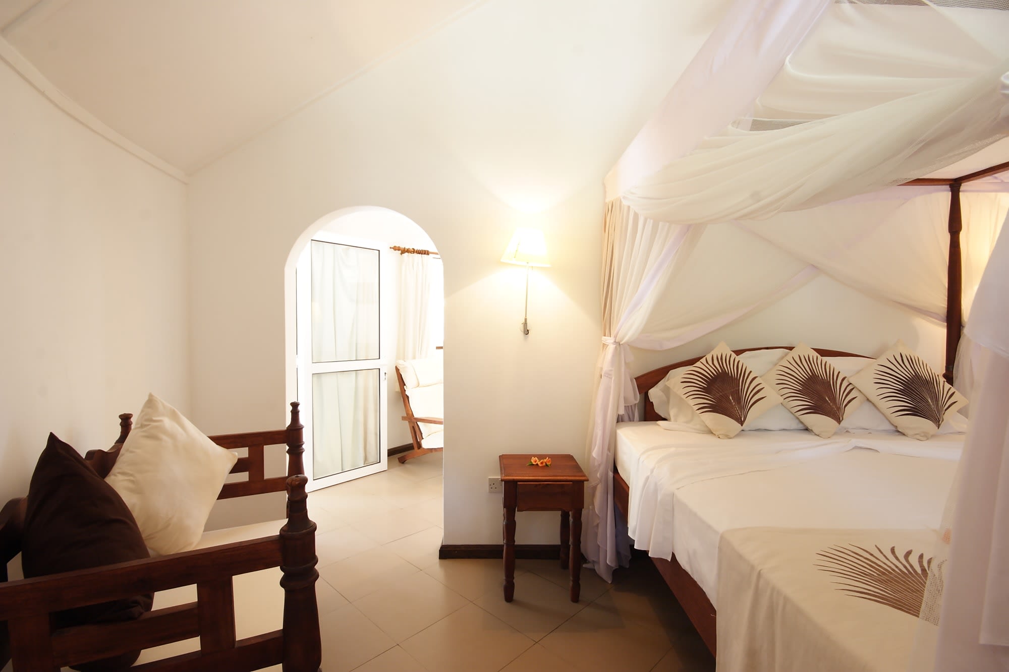 Hotel Cote d'Or Lodge in Praslin:  Seychellen Hotel Cote d Or Lodge Wohnbeispiel