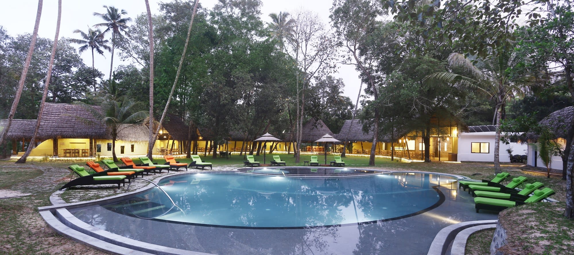 Xandari Pearl in Kerala | Malabarküste | Kochi: Indien Xandari Pearl Pool