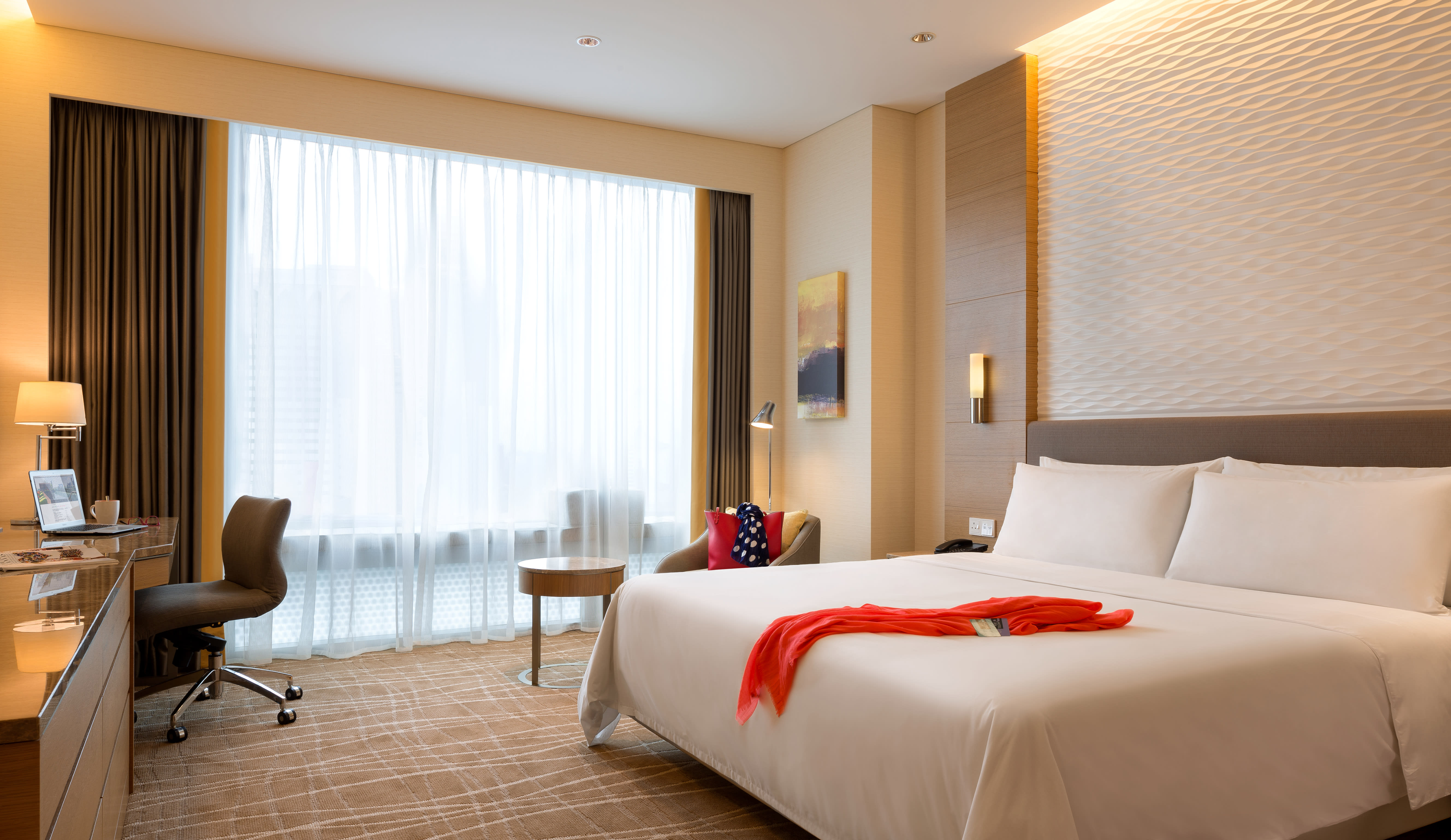 Jen Orchard Gateway in Singapur:  Singapur Jen Orchard Gateway Deluxe Zimmer