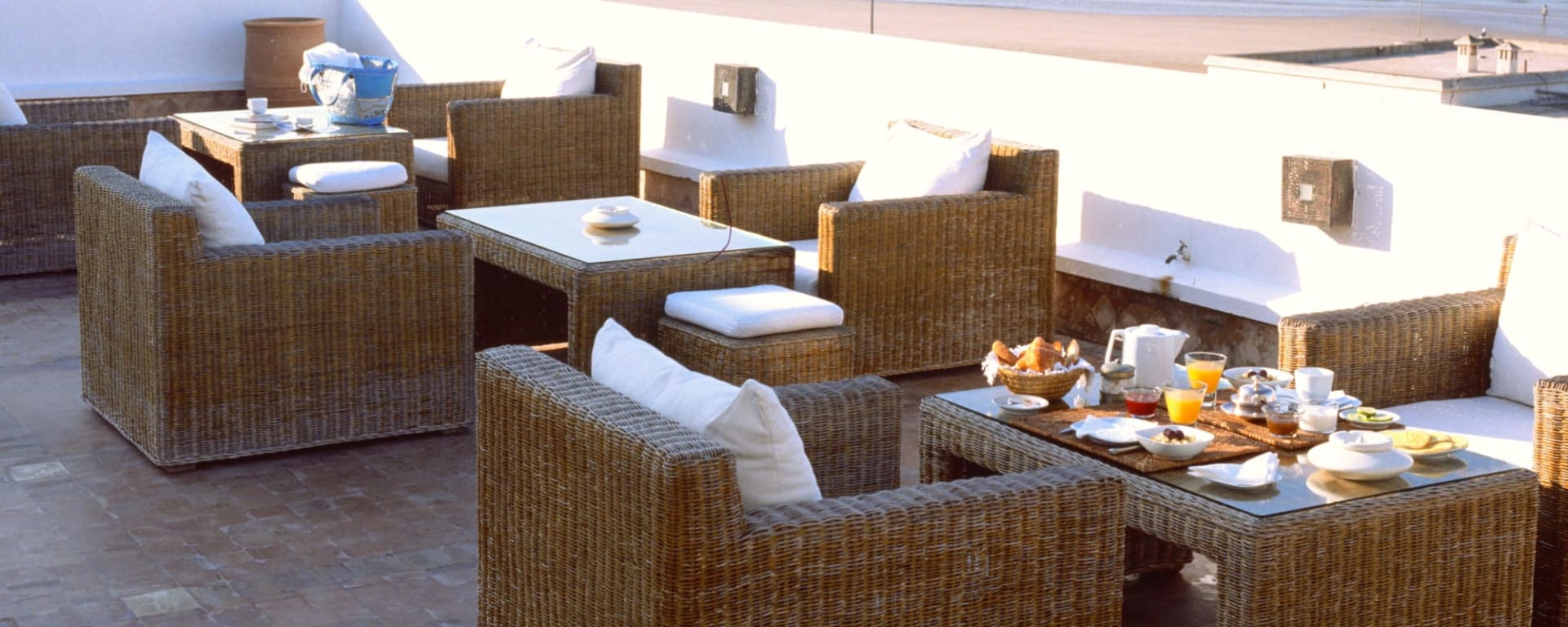 Madada Mogador in Essaouira: Marokko Madada Mogador Terrasse