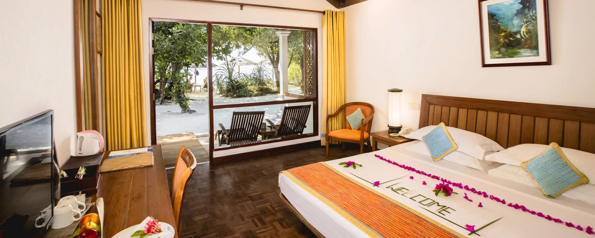 Reethi Beach Resort in Malediven: Reethi Beach Resort Villa