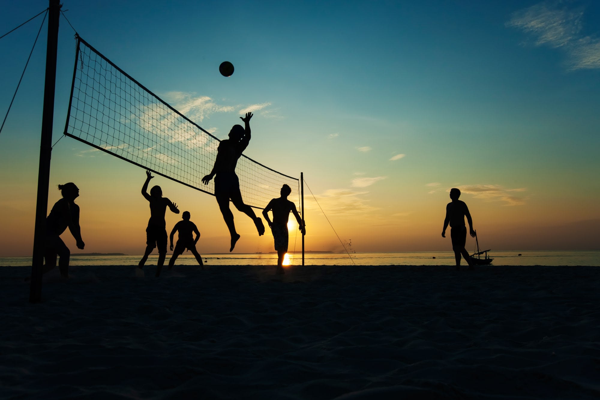 Reethi Beach Resort in Malediven: Malediven Reethi Beach Resort Volley Ball